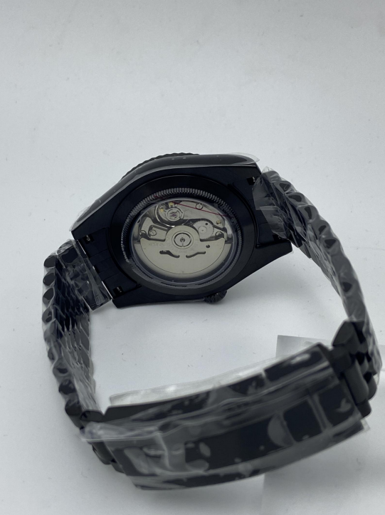 Seiko Datejust Mod – Éjfekete – Arab Számlap