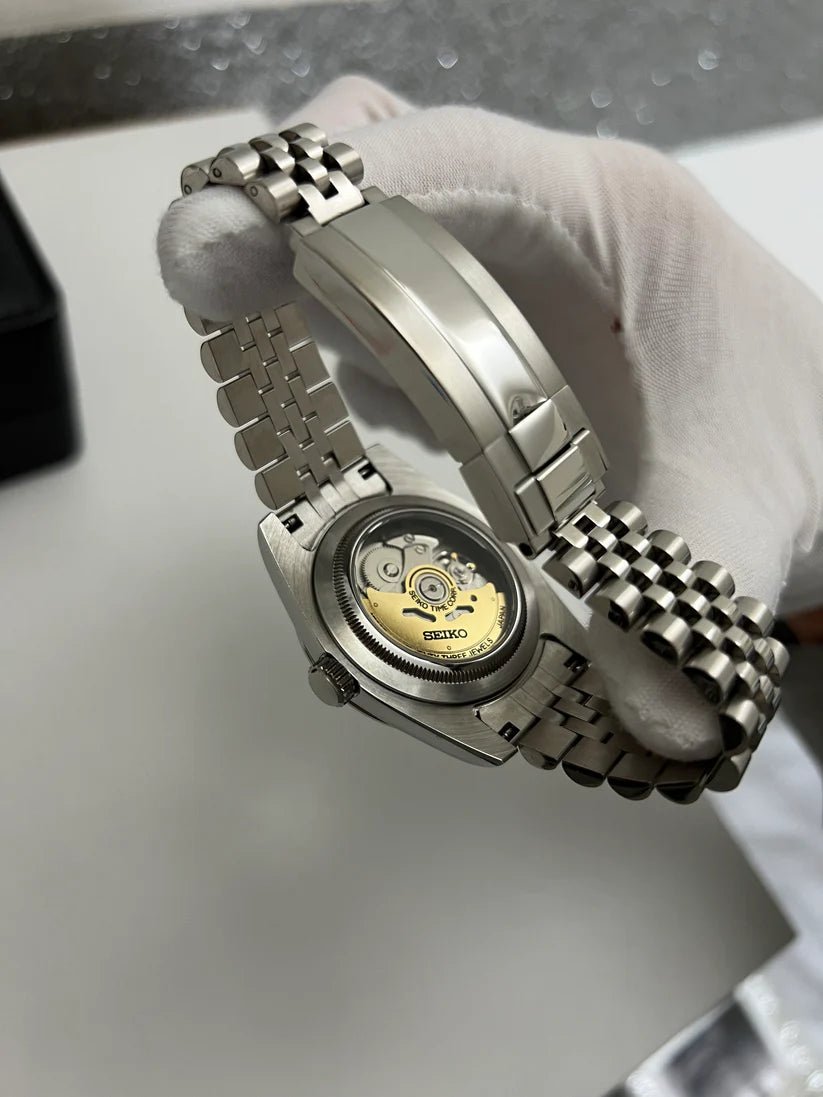 Seiko Datejust Mod Sky Blue Arabic Dial - by Timelab Mods