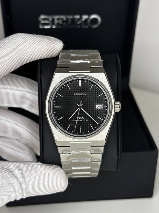 Seiko Mod PRX - black dial - by Timelab Mods