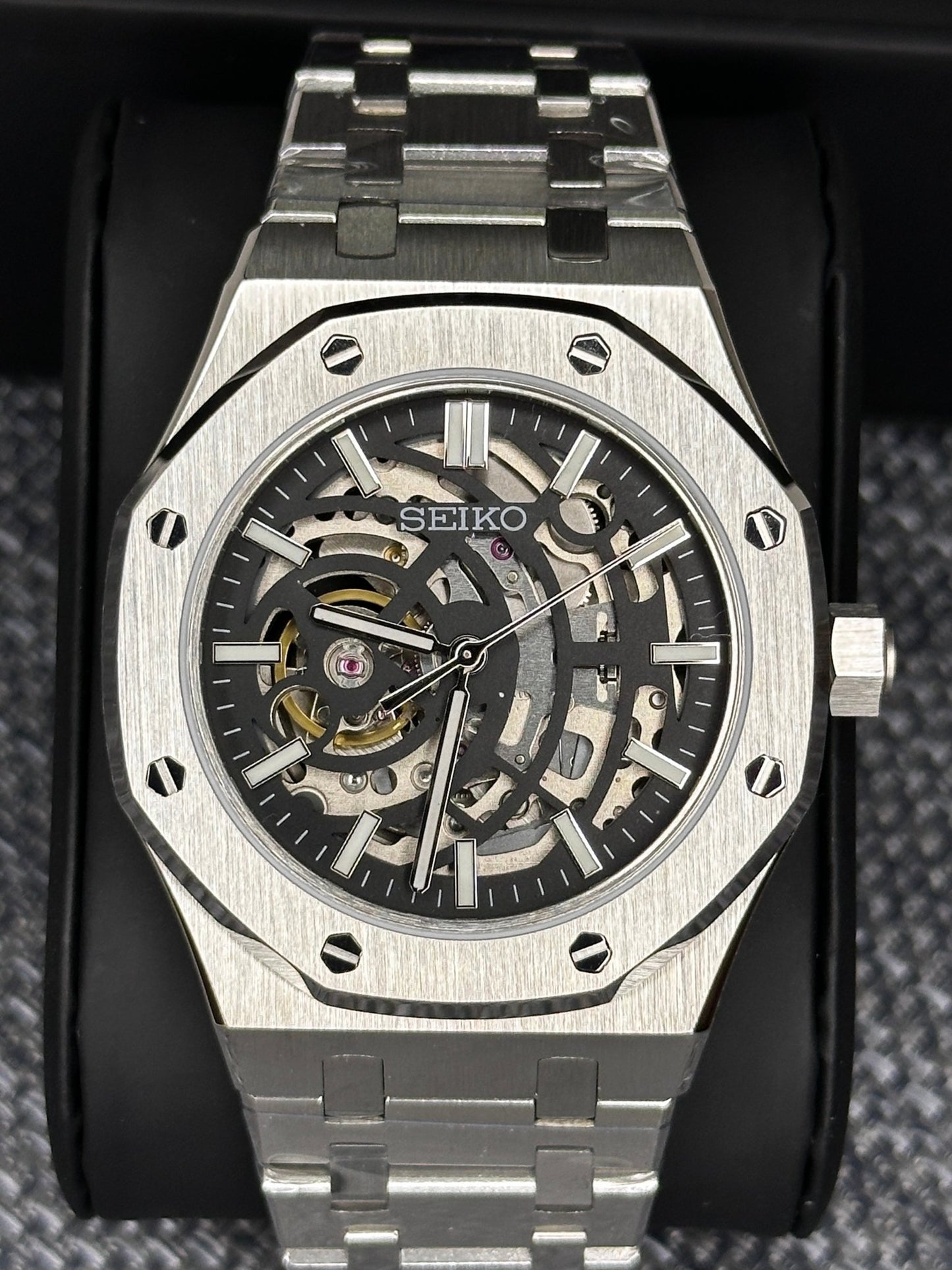 Seiko Royal Oak Mod Skeleton - by Timelab Mods