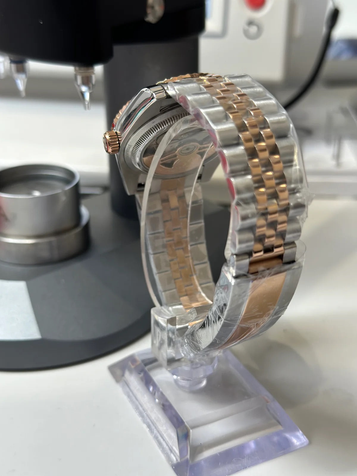 Seiko Datejust Mod – Oliva Gold – Arab Számlap