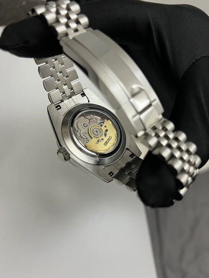 Seiko Datejust Mod – Fekete – Arab Számlap