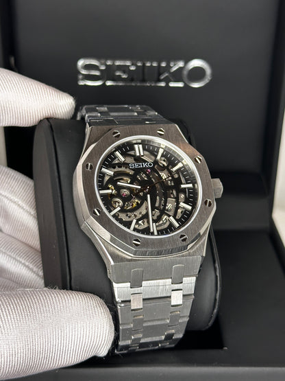 Seiko Royal Oak Mod Skeleton