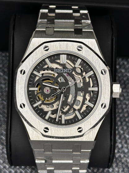 Seiko Royal Oak Mod Skeleton