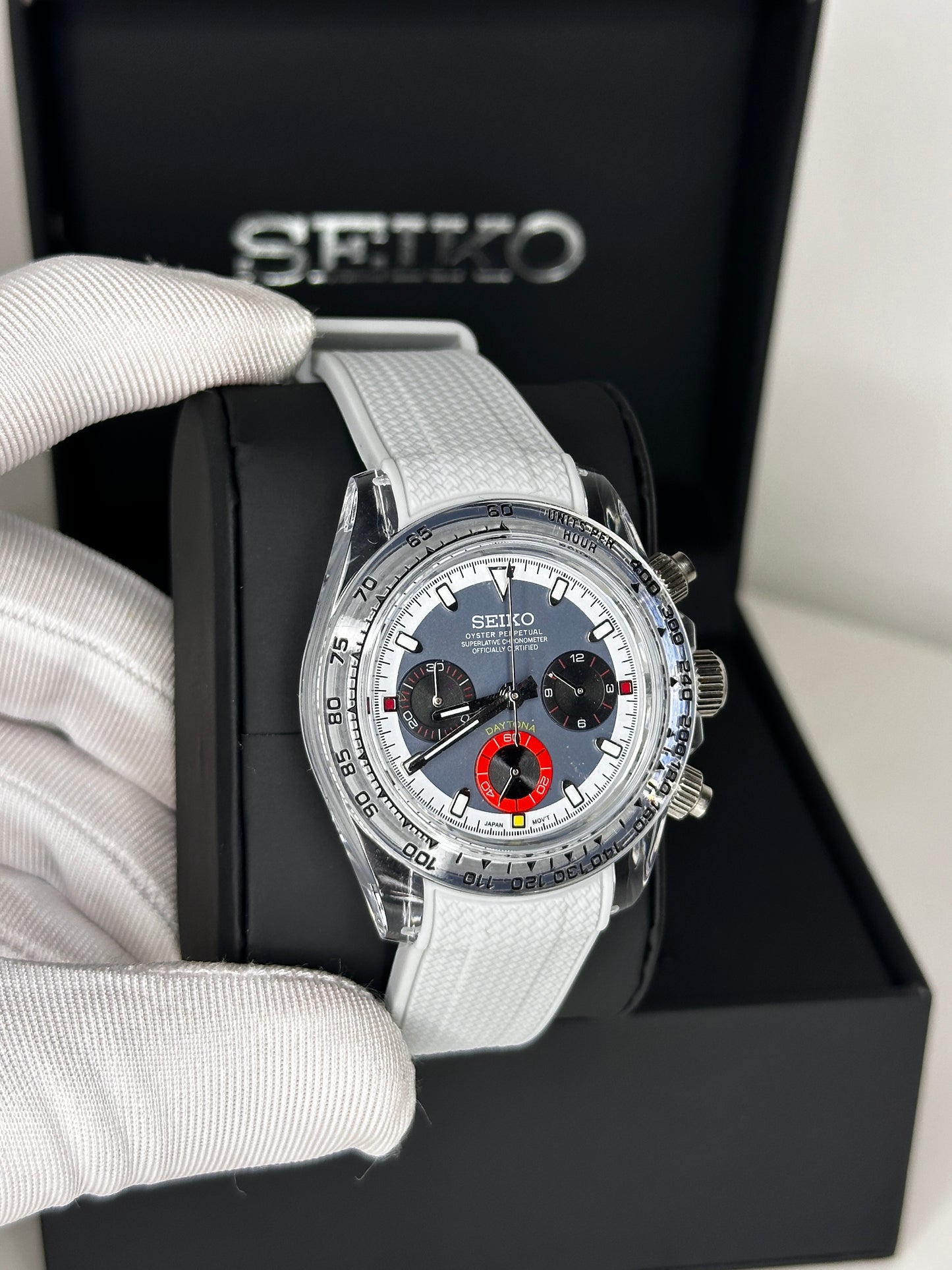 Seiko Mod - Daytona Ash