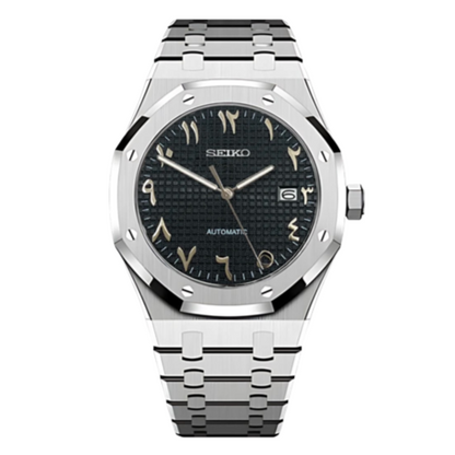 Royal Oak Mod – Arabic Black Dial