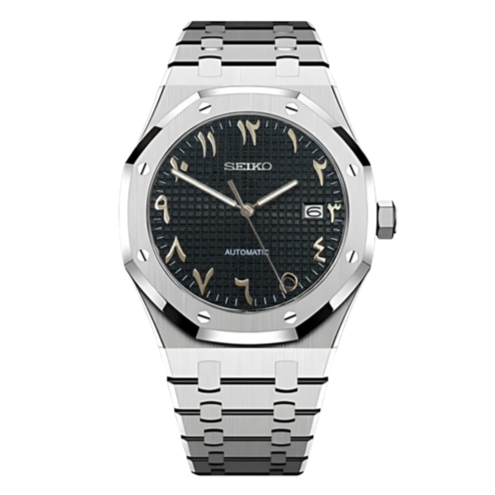 Royal Oak Mod – Arabic Black Dial