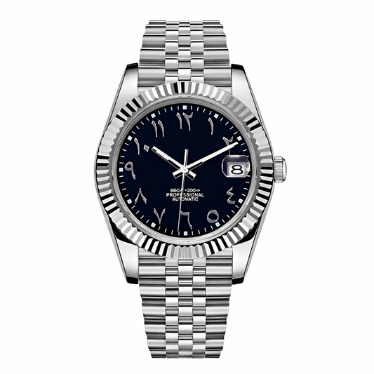 Datejust Mod – Black Arabic Dial