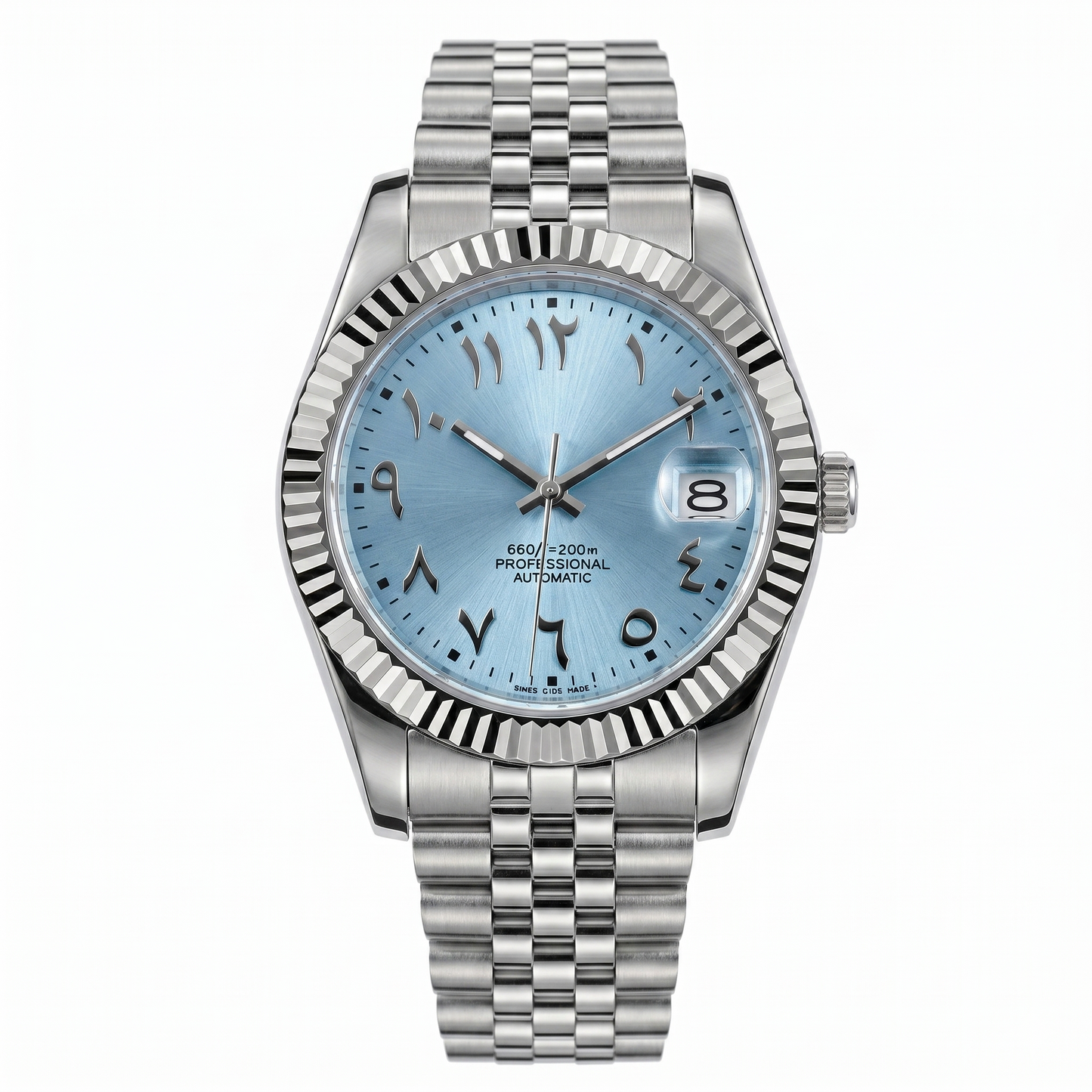 Datejust Mod – Sky Blue Arabic Dial
