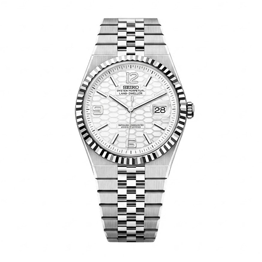 Seiko Mod Land-Dweller White | By Timelab Mods