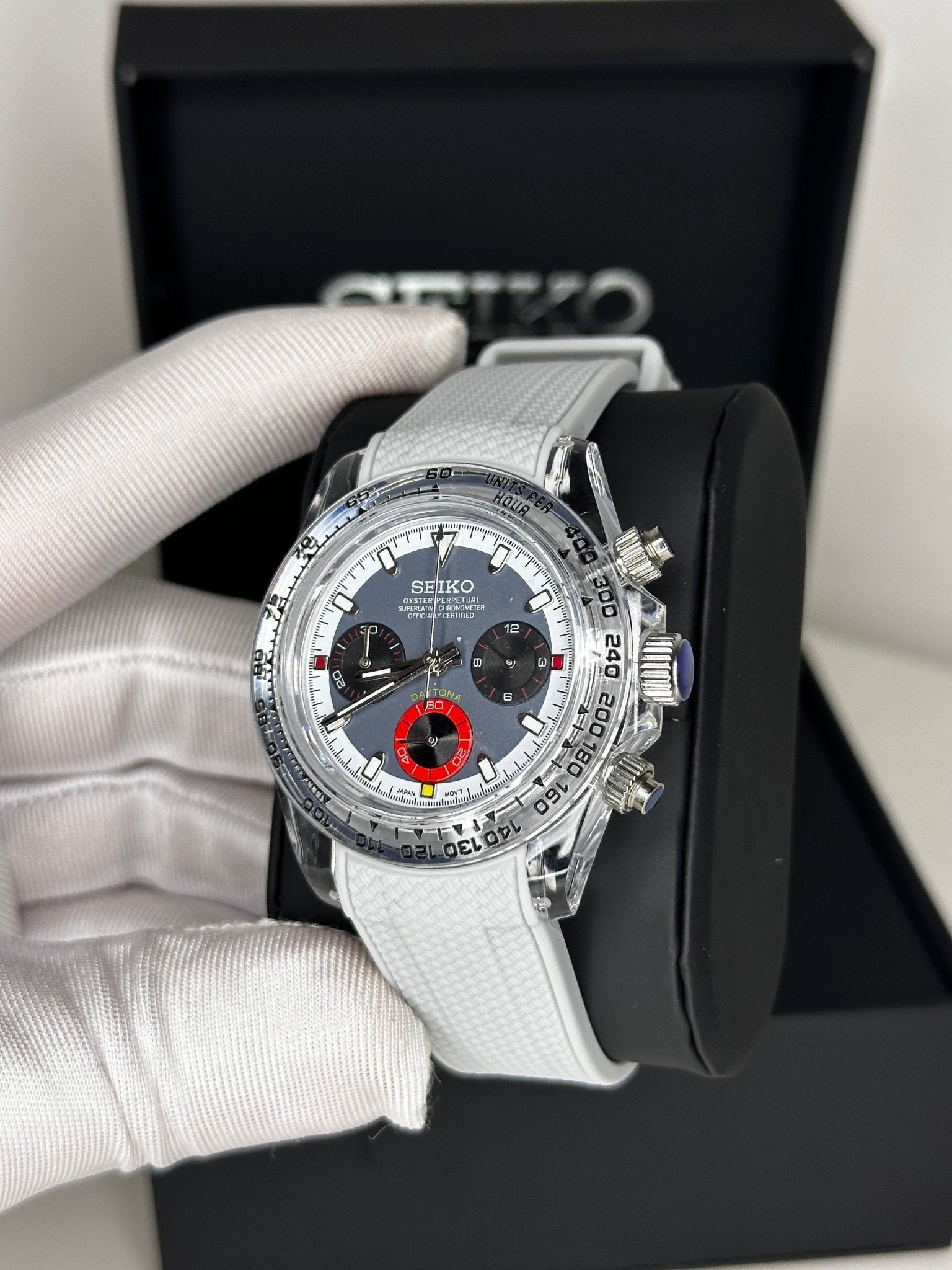 Seiko Mod - Daytona Ash - by Timelab Mods