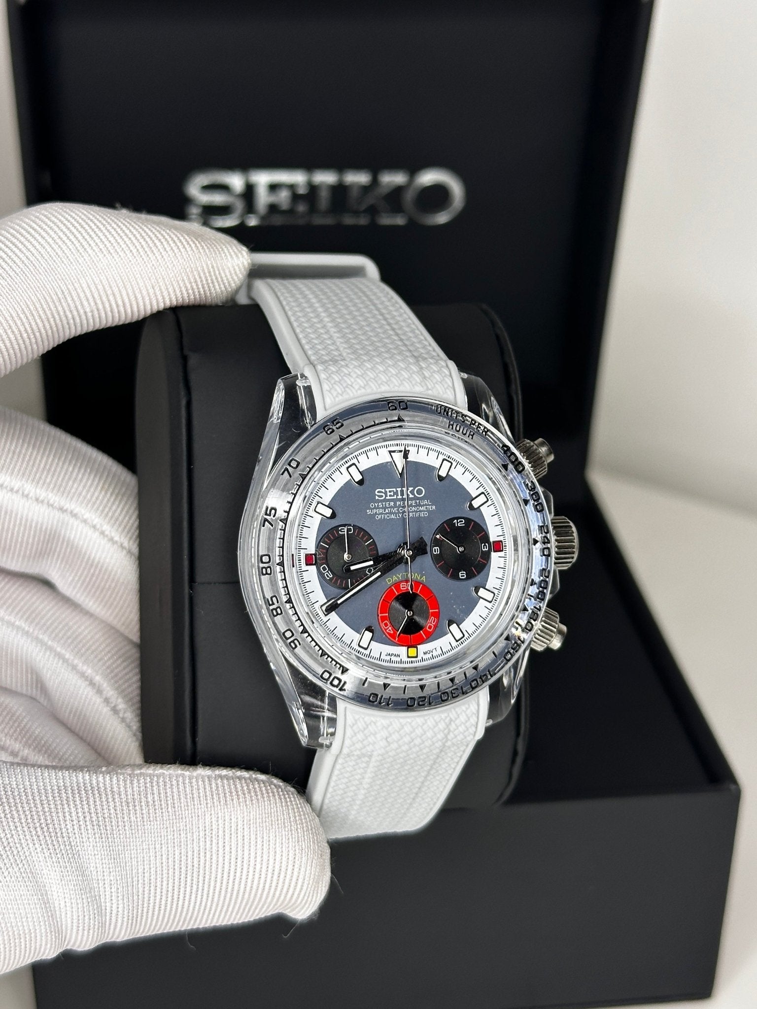Seiko Mod - Daytona Ash - by Timelab Mods