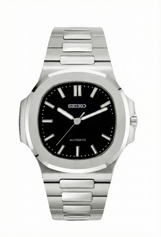 Seiko Nautilus Mod fekete Nyitott Szív