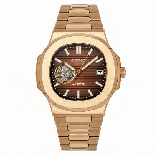 Seiko Nautilus Mod Rózsaaranybarna