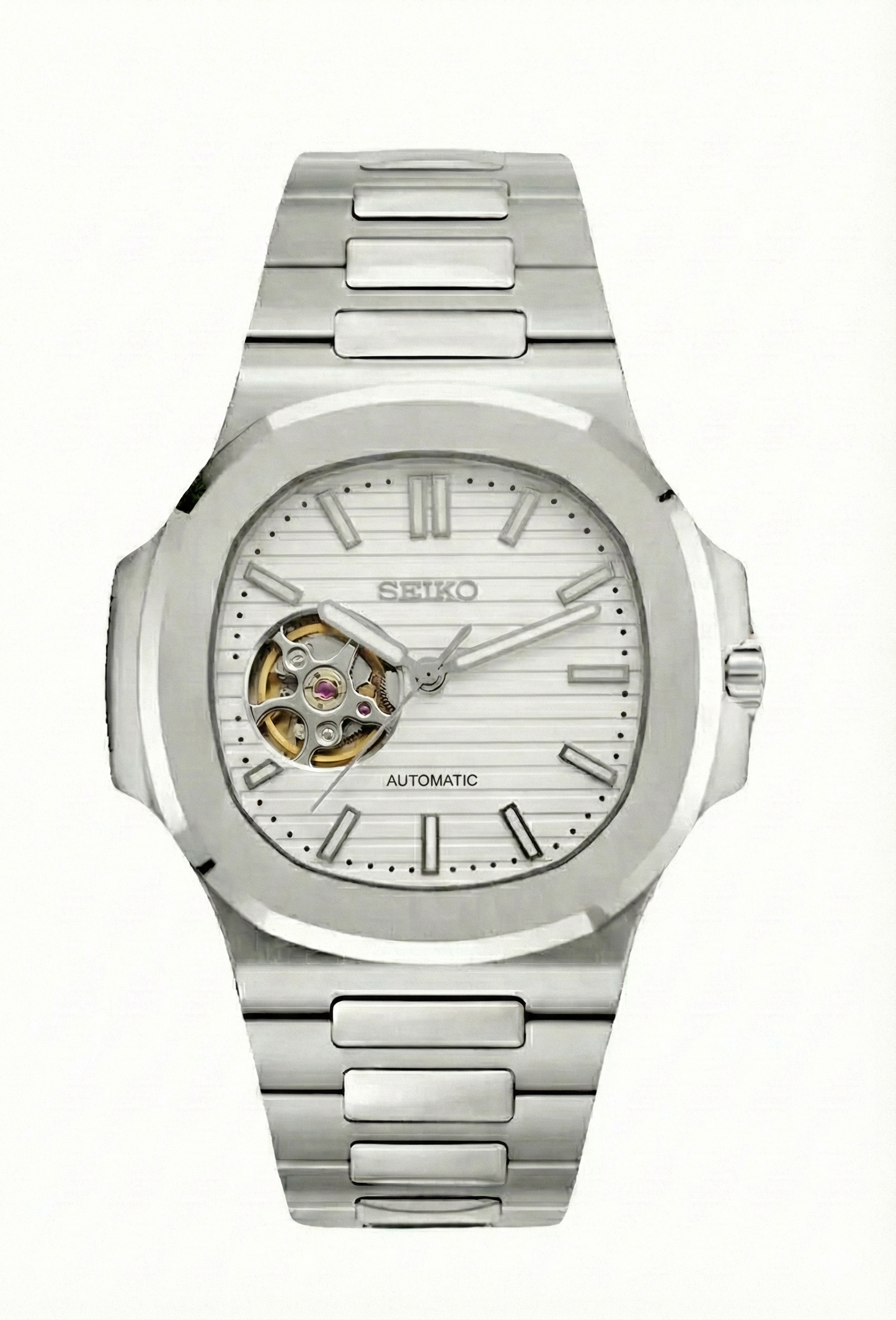 Seiko Nautilus Mod fekete Nyitott Szív