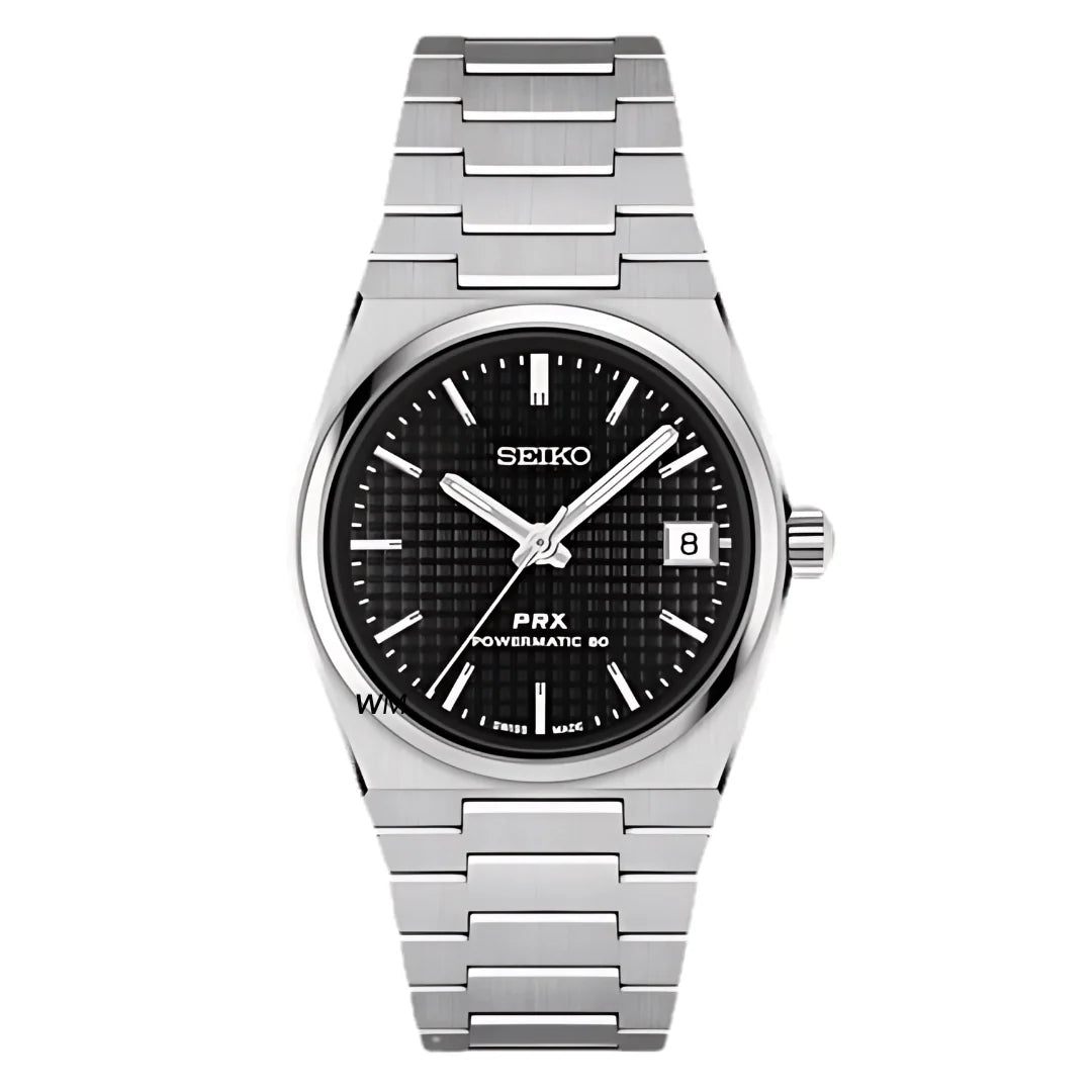 Seiko Mod PRX - black dial - by Timelab Mods