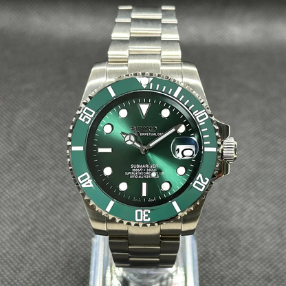 Seiko Submariner Mod – "Hulk" – Zöld lünetta