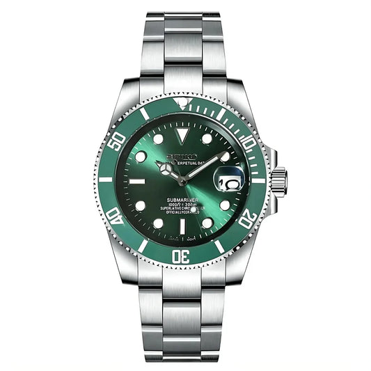 Seiko Submariner Mod – "Hulk" – Zöld lünetta