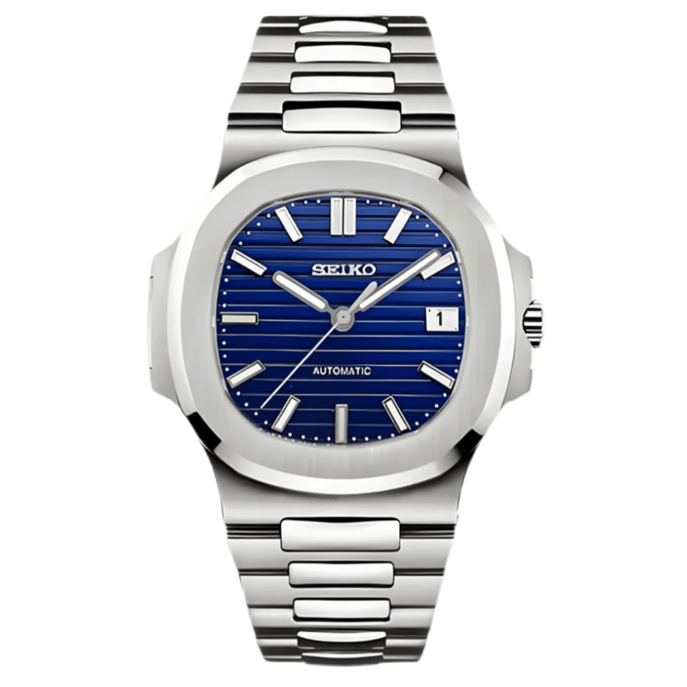 Seiko Nautilus Mod Blue - by Timelab Mods