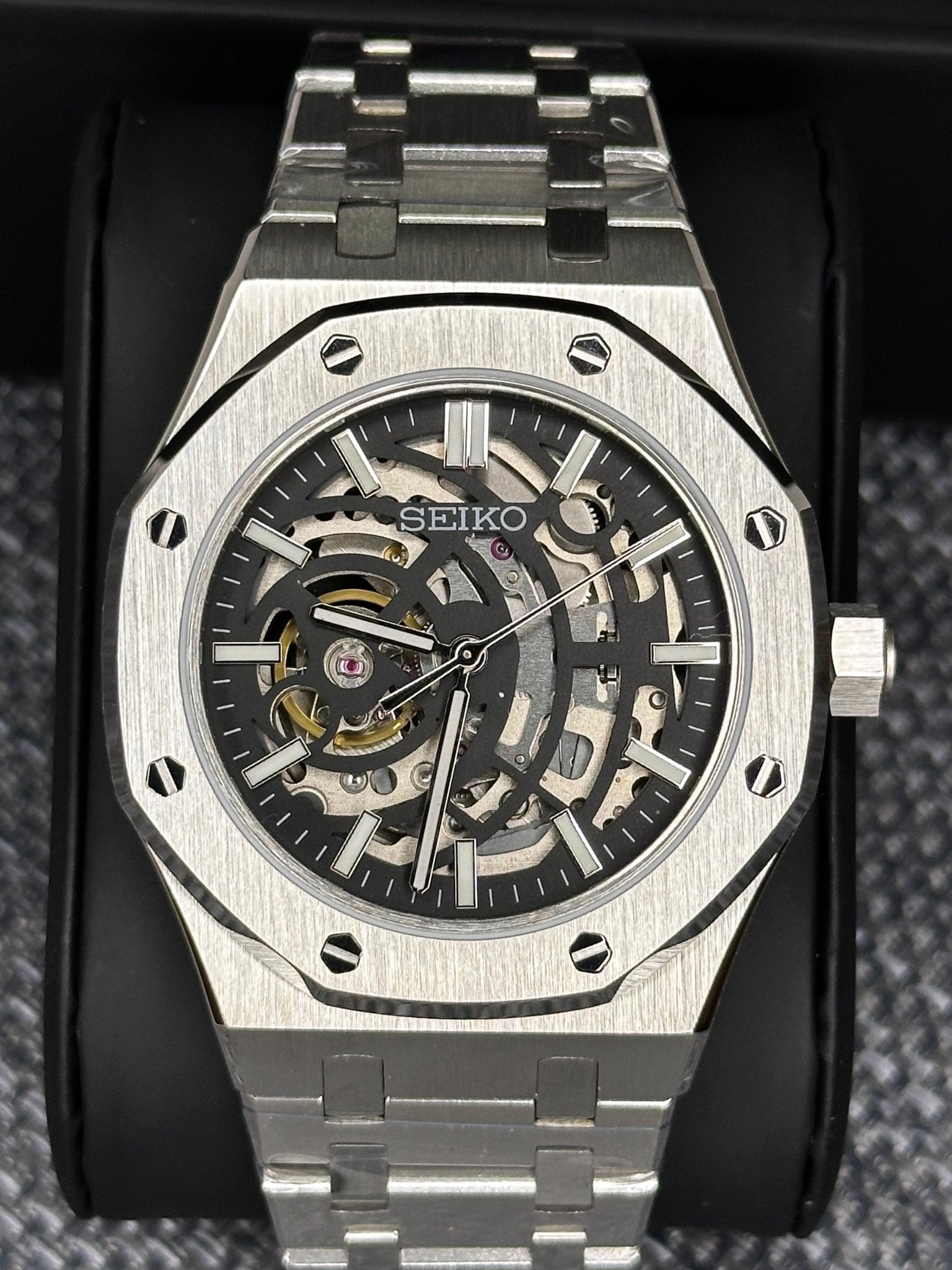 Seiko Royal Oak Mod Skeleton - by Timelab Mods